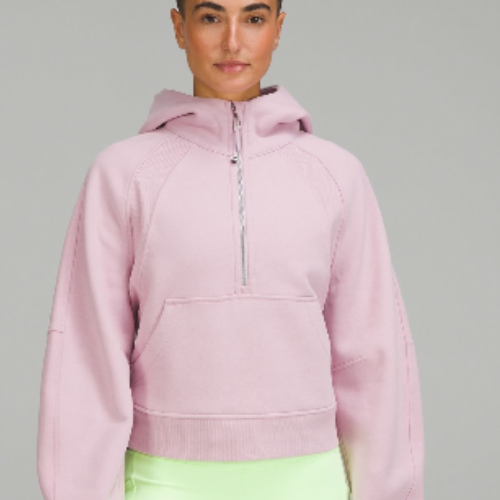 Lululemon Scuba oversized half zip sweater with hoodie M/L